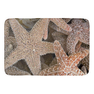 Starfish all around bath mat