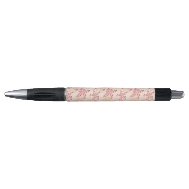 Starfish and Coral Pink Pastel Pattern (Front)