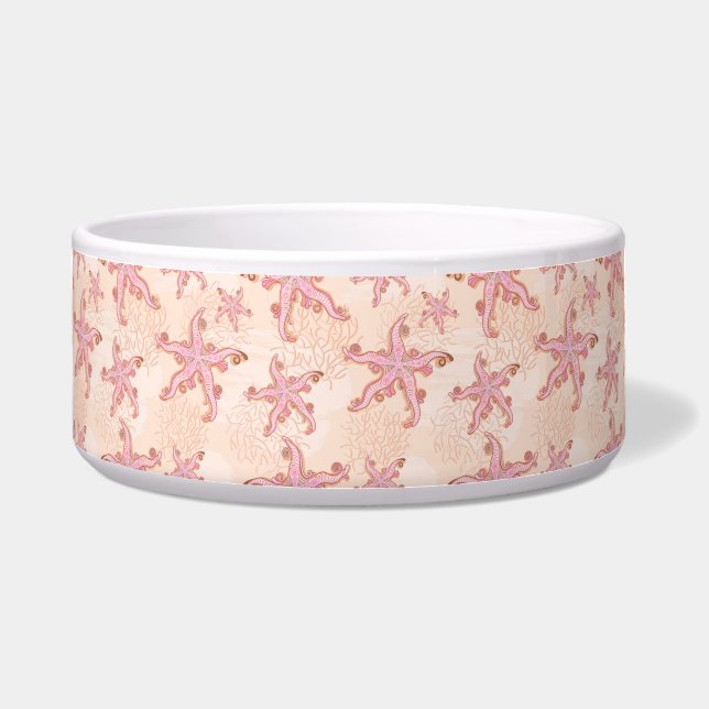 Starfish and Coral Pink Pastel Pattern (Front)