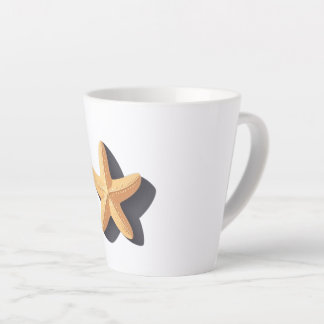 Starfish and Its Shadow Latte Mug