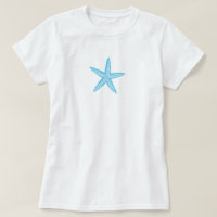 Starfish Aqua Blue
