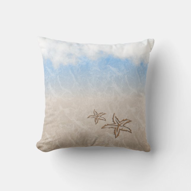 Starfish Beach Outdoor Cushion (Front)