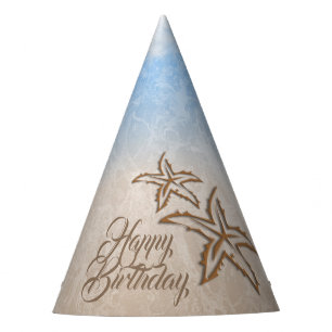 Starfish Beach Party Hat