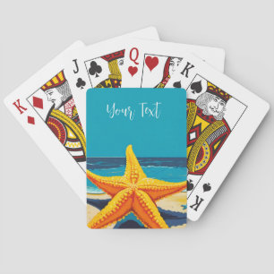 Starfish Beach Playing Cards