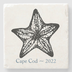 Starfish Beach Souvenir Customise Graphic Coaster