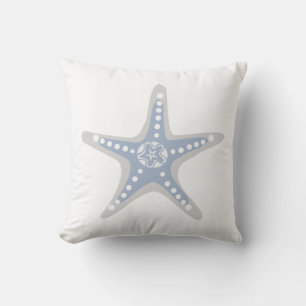 Starfish beach summer nautical design cushion