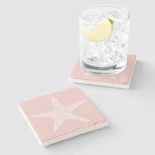 Starfish beach  summer nautical  design   stone co coaster