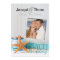 Starfish Beach Wedding Photo Save the Date