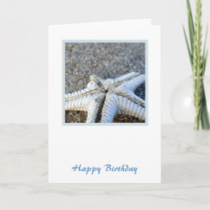 Starfish Birthday Card