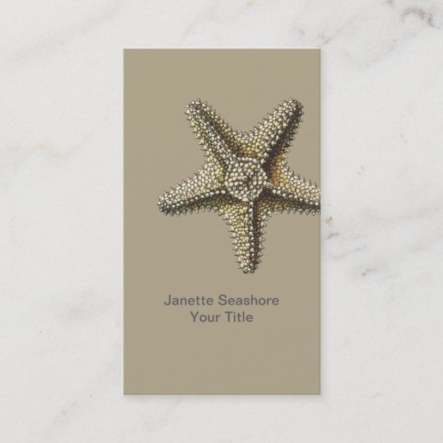 Starfish Business Card (Front)