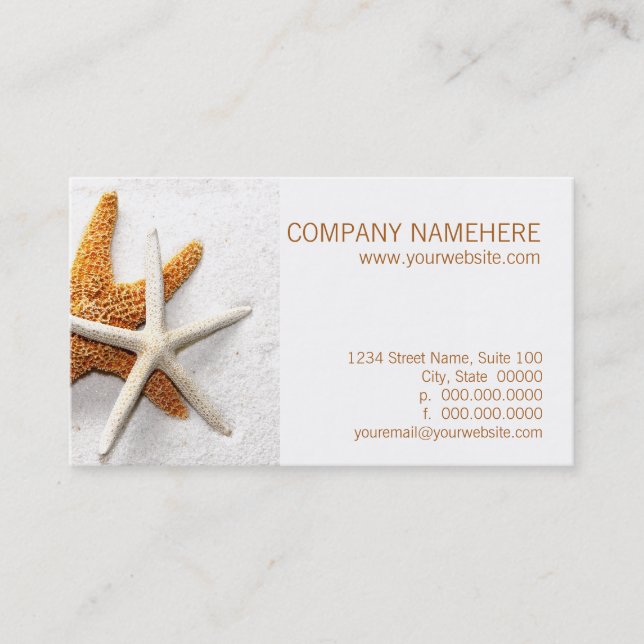 Starfish Business Card (Front)
