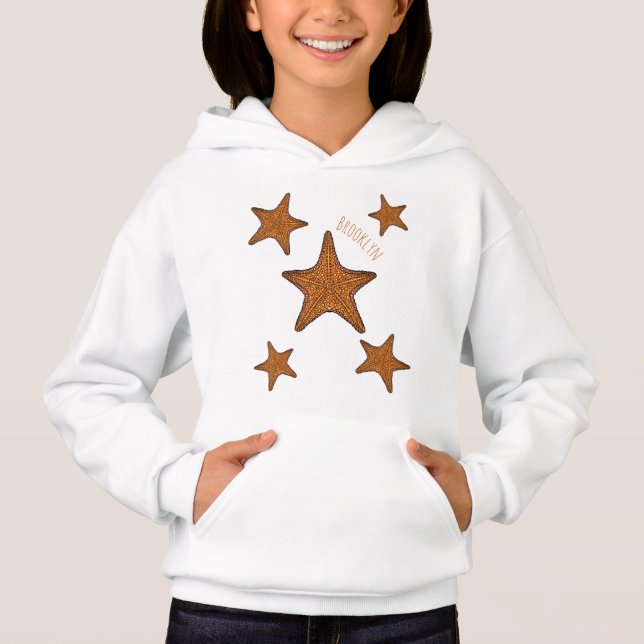 Starfish cartoon illustration (Front)