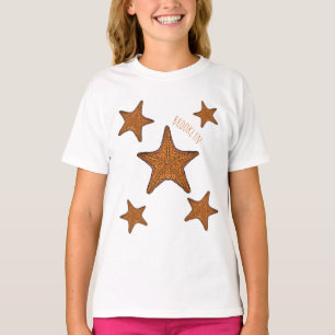 Starfish cartoon illustration T-Shirt