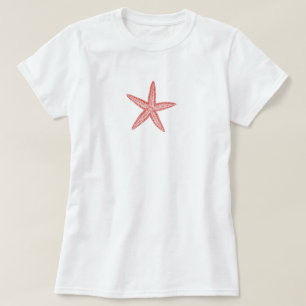 Starfish Coral Pink T-Shirt