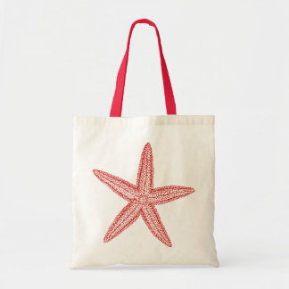 Starfish Coral Pink Tote Bag
