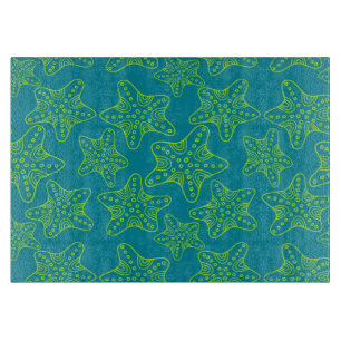 Starfish Crowd Pattern Cutting Board