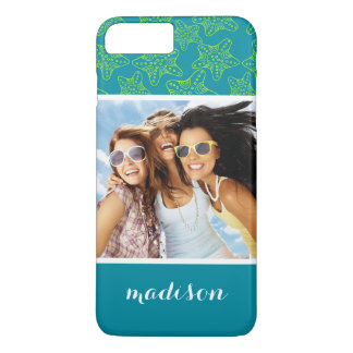 Starfish Crowd Pattern | Your Photo & Name Case-Mate iPhone Case