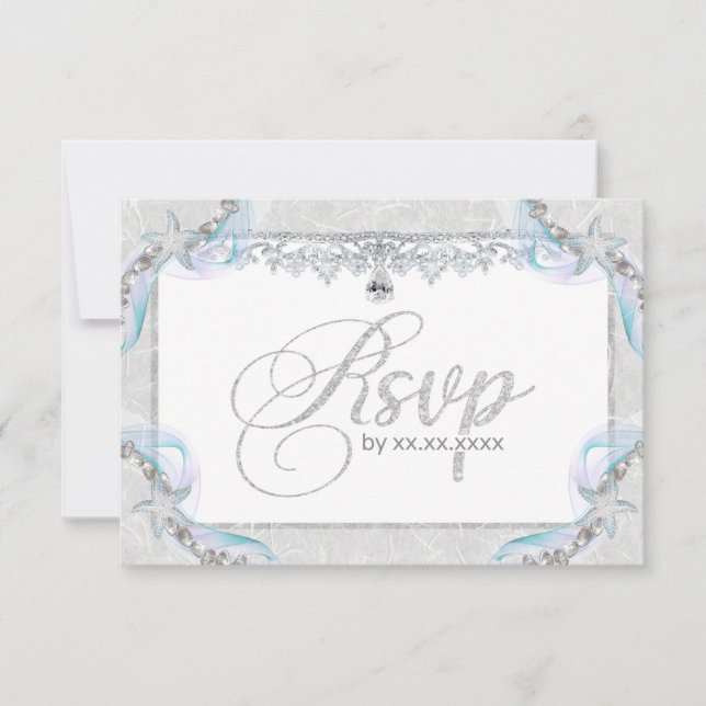 Starfish & Diamonds Response Card (Front)