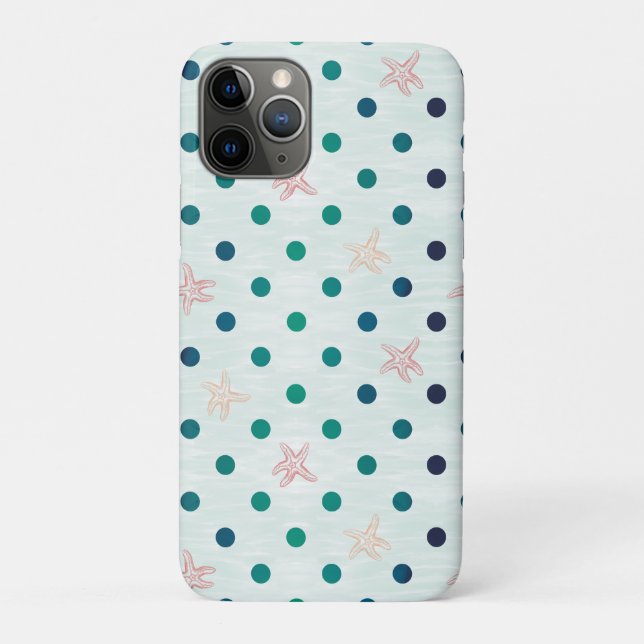 Starfish Dot Dance Case-Mate iPhone Case (Back)