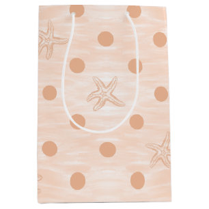 Starfish Dot Dance Medium Gift Bag