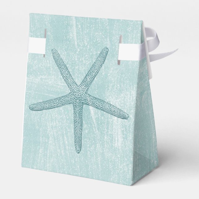 Starfish Favour Box (Back Side)