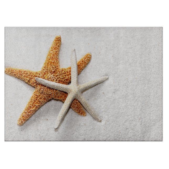 Starfish Glass Cutting Board (Front)