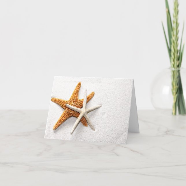 Starfish Greeting Card (Front)