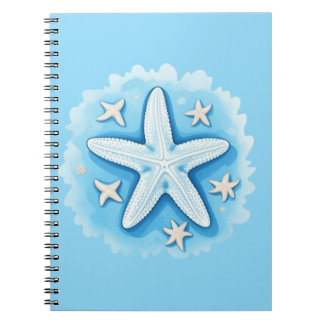 Starfish in Blue Notebook