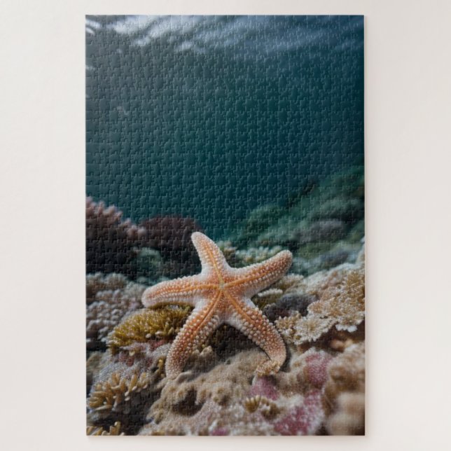 Starfish in the Deep Sea Jigsaw Puzzle (Vertical)