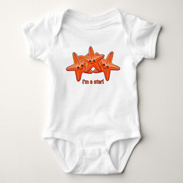 Starfish Infant Creeper (Front)