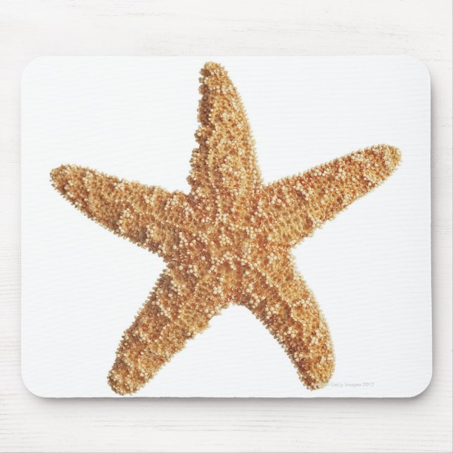 Starfish isolated on white mouse pad (Front)