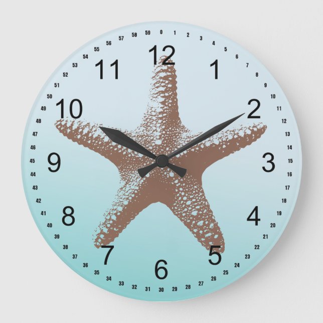 Starfish Large Clock (Front)