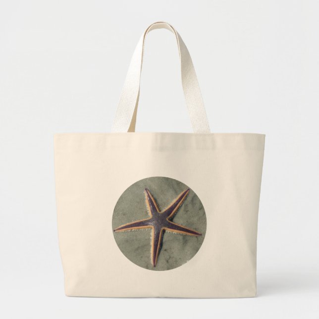Starfish Large Tote Bag (Front)