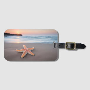 Starfish Lying on a Beach Luggage Tag