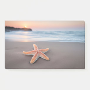 Starfish Lying on a Beach Post-it Notes