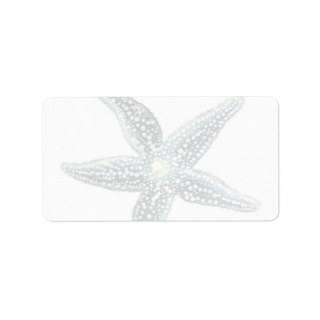 Starfish Mailing Labels (Front)