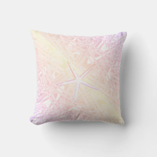 Starfish Multicolor Pink White Gift Decor Girly Cushion