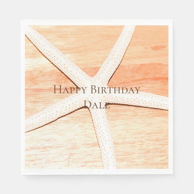 Starfish Napkin (Front)