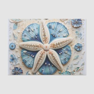 Starfish Nautical Coastal Beach Decoupage Tissue Paper