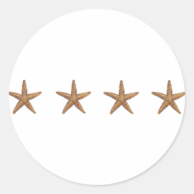 Starfish - Northern Sea Star Classic Round Sticker (Front)