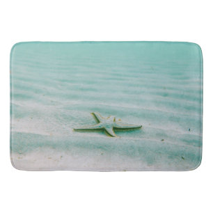 Starfish Ocean Summer Tropical Beach Vacation Bath Mat