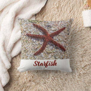 Starfish Ocean Vintage Beach Retro Souvenir Cushion