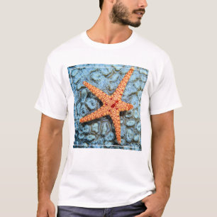 Starfish On A Coral With Polips T-Shirt