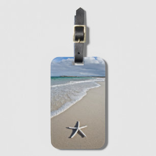 Starfish On A Remote Beach Luggage Tag