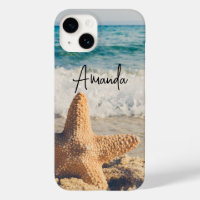 Starfish on a Sandy Beach Photograph