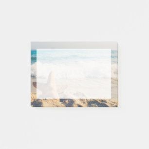 Starfish on a Sandy Beach Photograph Post-it Notes