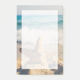 Starfish on a Sandy Beach Photograph Post-it Notes
