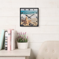 Starfish on a Sandy Beach Photograph