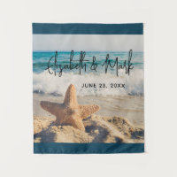 Starfish on a Sandy Beach Photograph Wedding