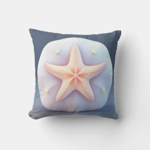 Starfish on a Unique-Shaped Stone Cushion